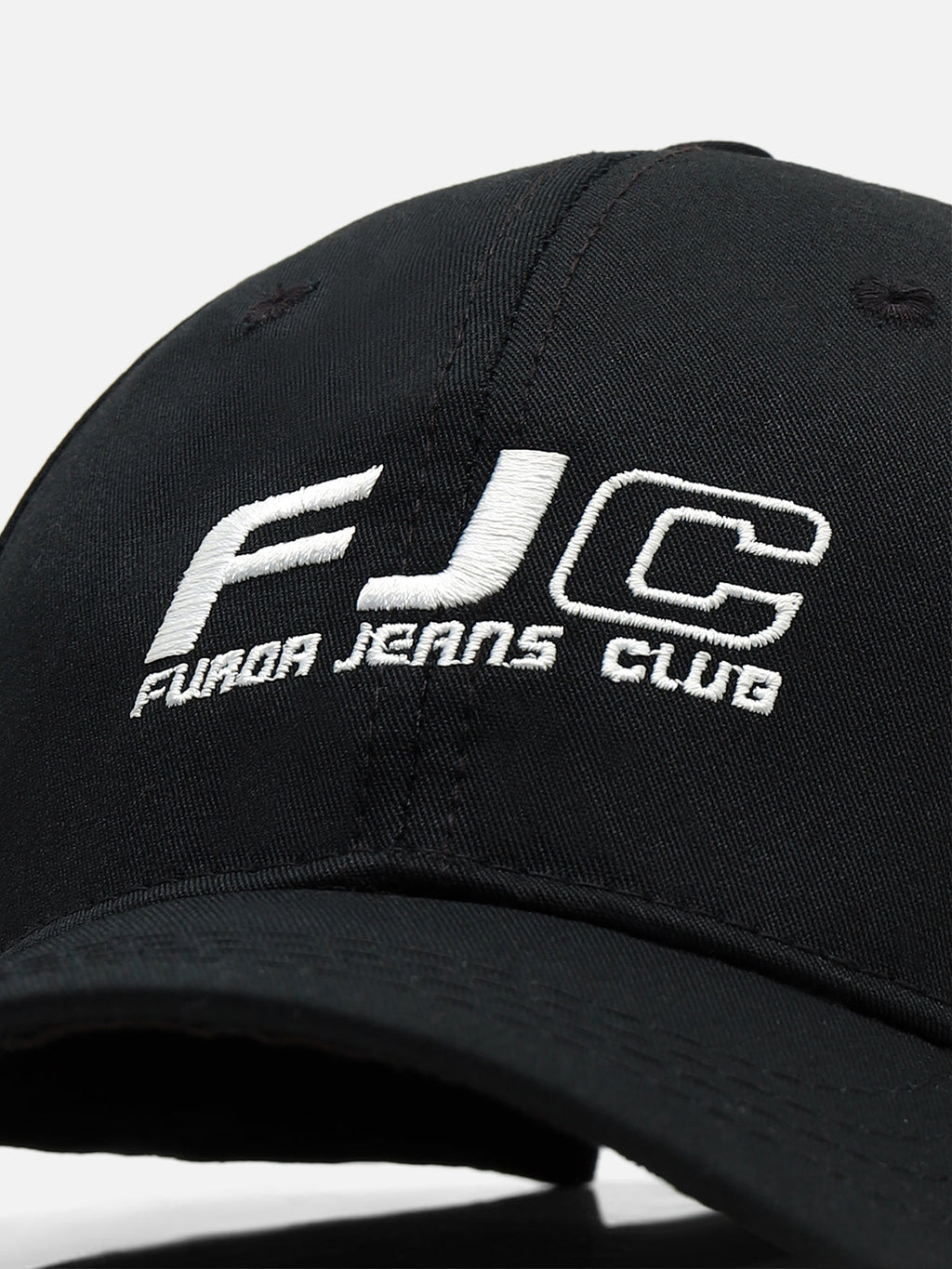 Ember Black Woven Baseball Cap