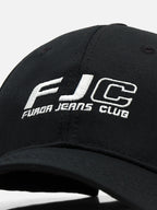 Ember Black Woven Baseball Cap