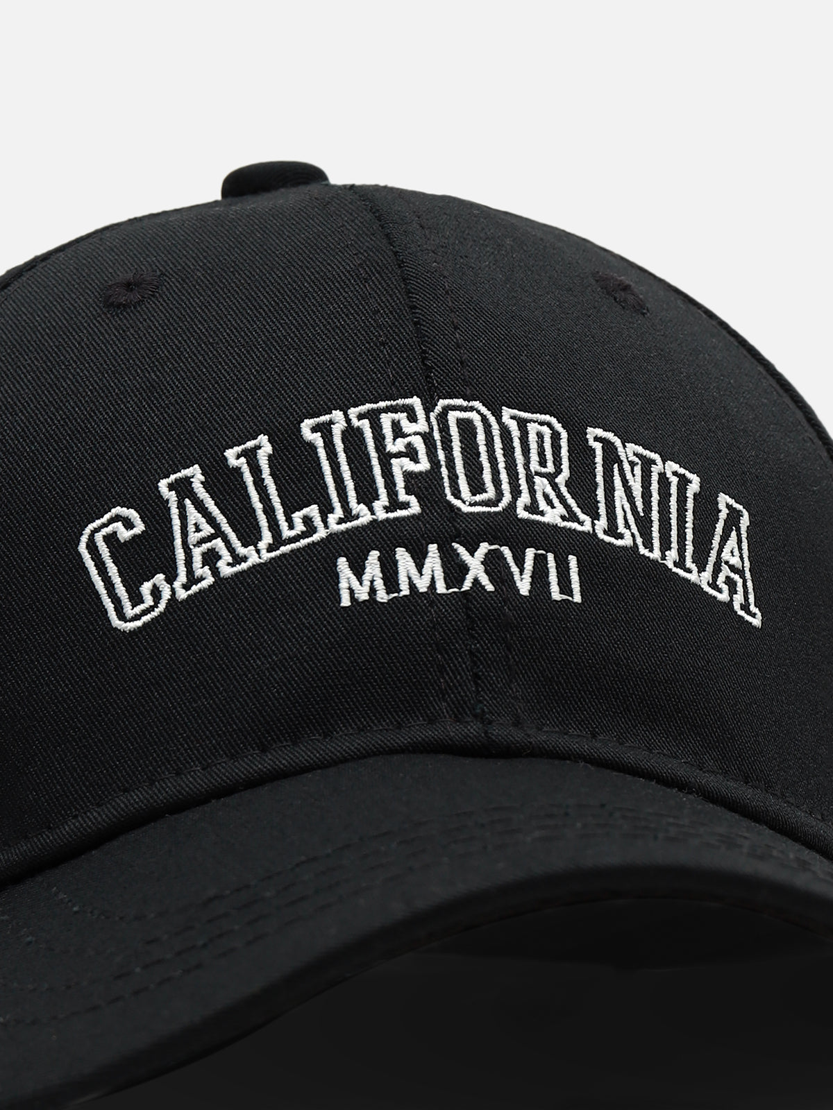 Vantage Black Woven Baseball Cap