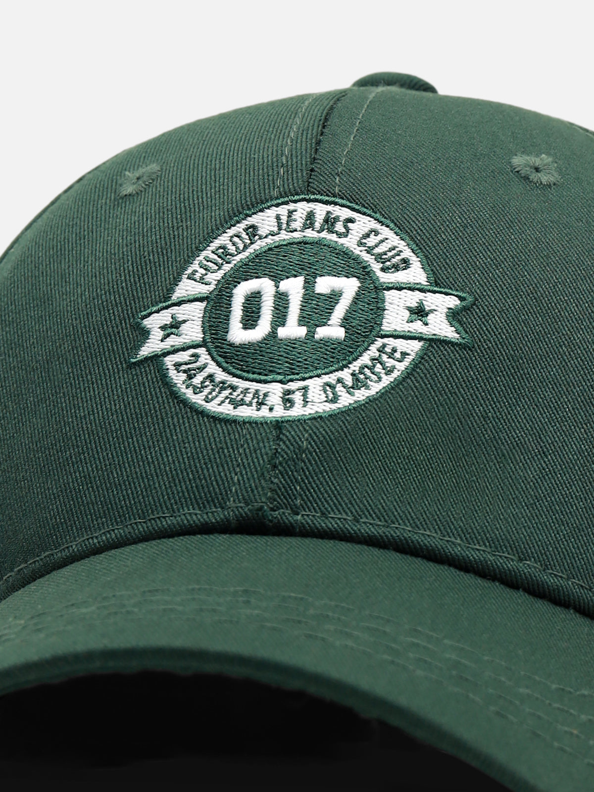 Goat Green Woven Baseball Cap