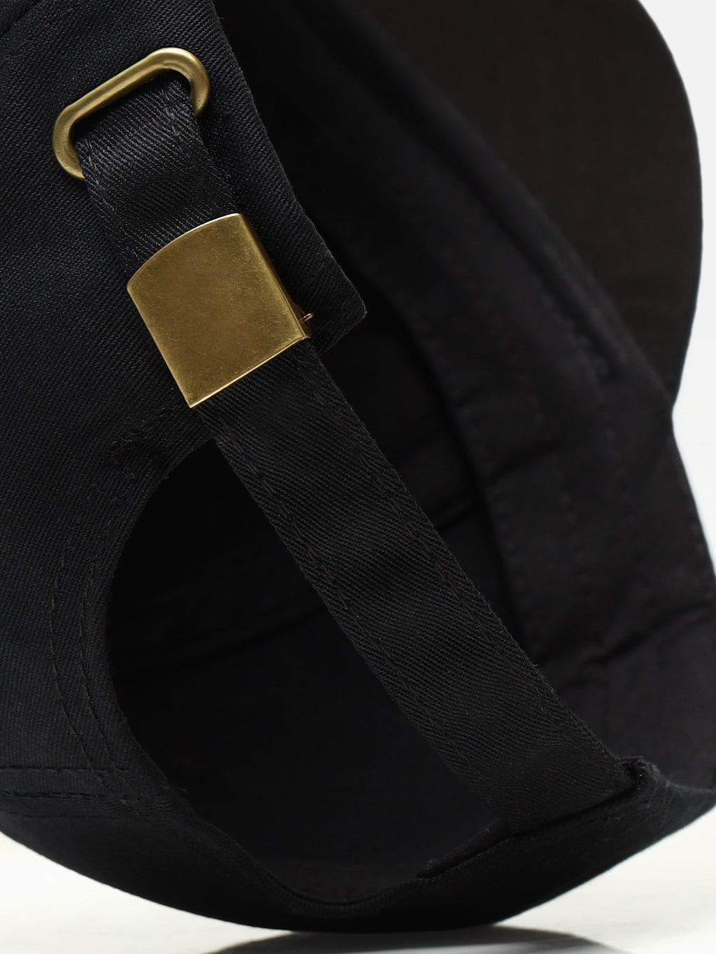 Vantage Black Woven Baseball Cap
