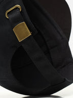 Vantage Black Woven Baseball Cap
