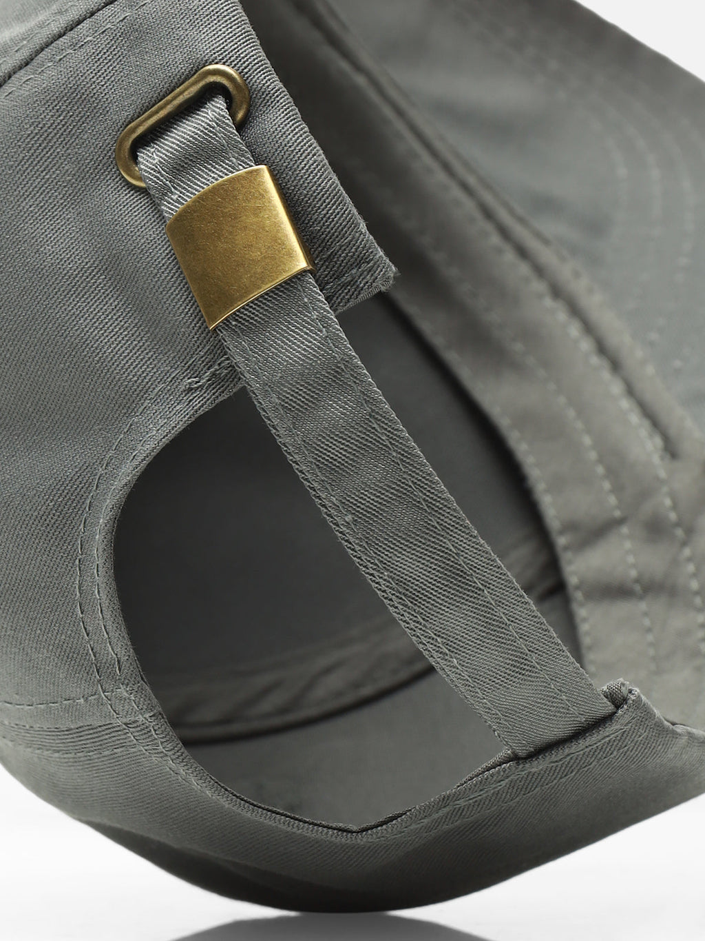 Flux Grey Woven Baseball Cap