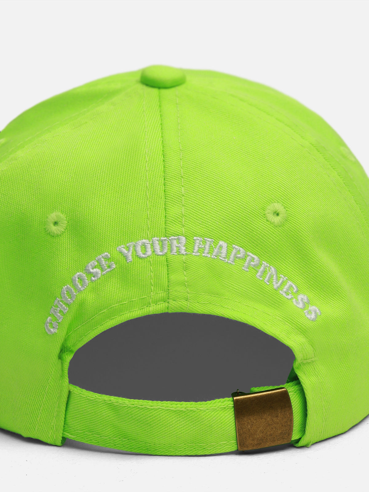Cascade Women's Neon Green Twill Baseball Cap