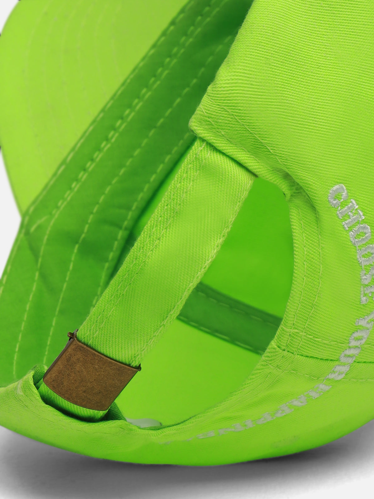 Cascade Women's Neon Green Twill Baseball Cap
