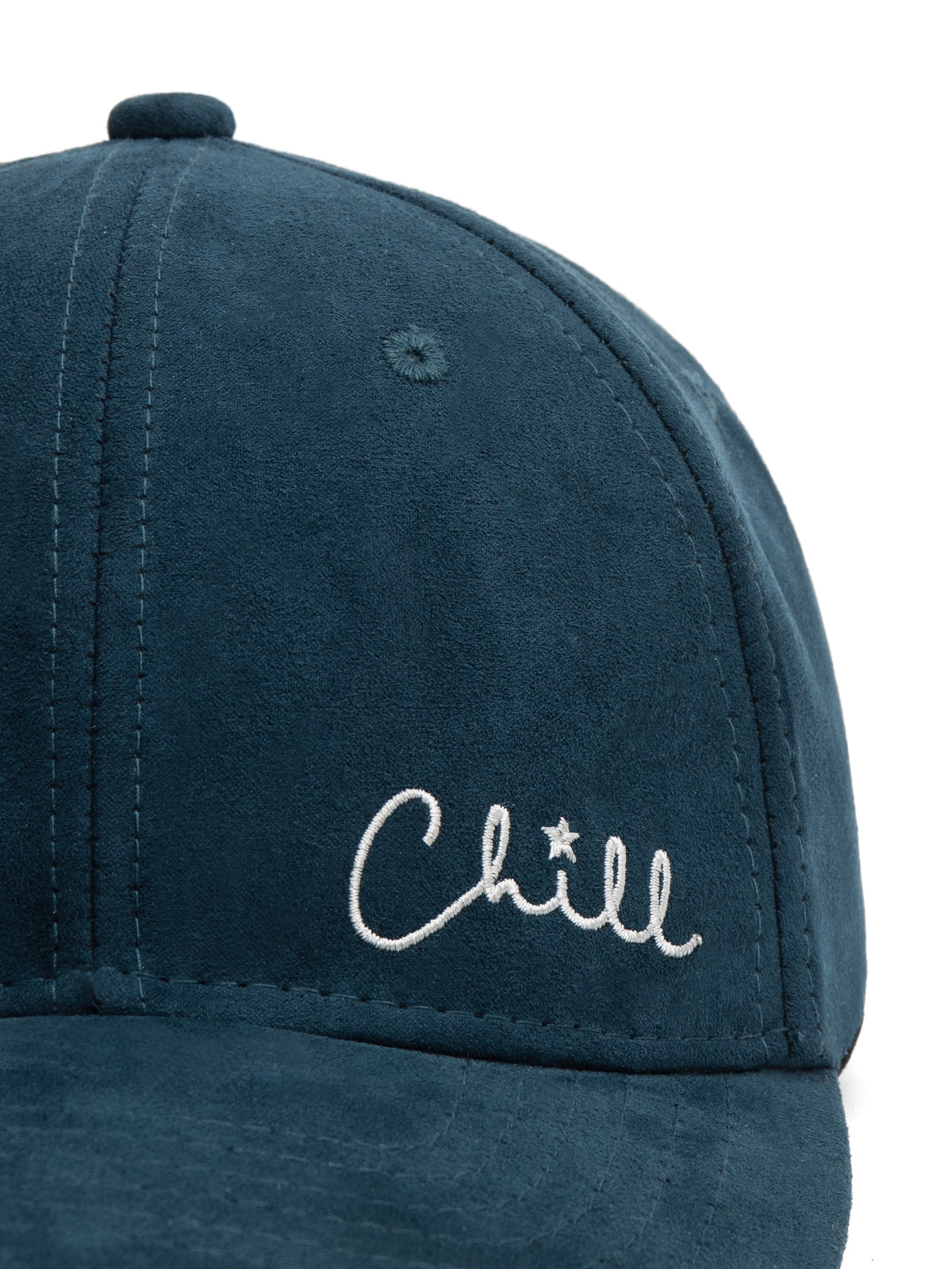 Frontier Women's Teal Suede Baseball Cap