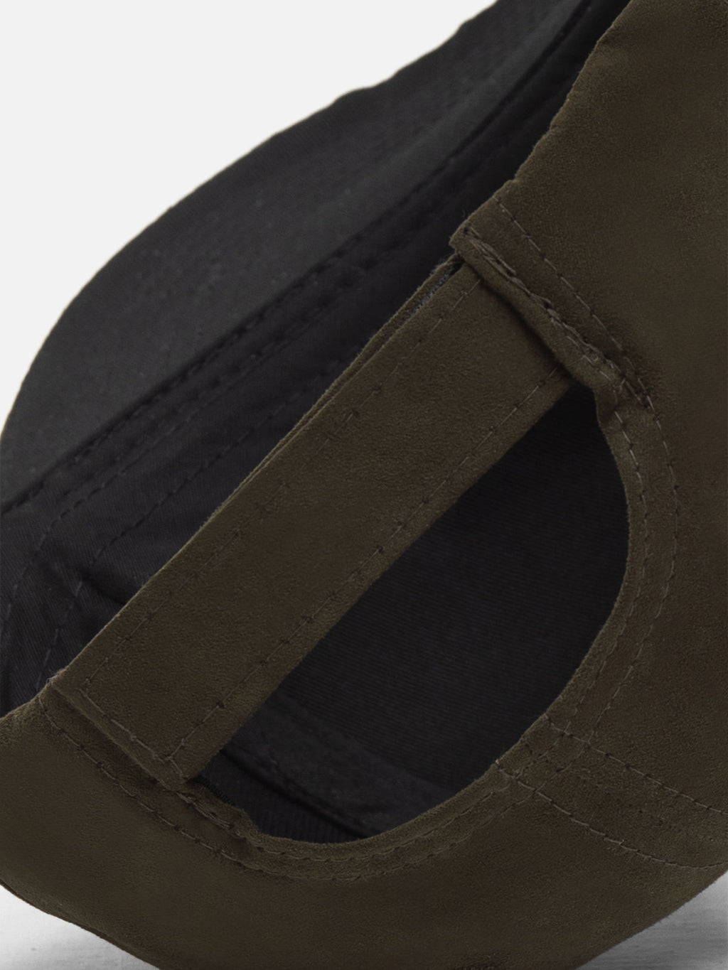 Auric Women's Olive Suede Baseball Cap