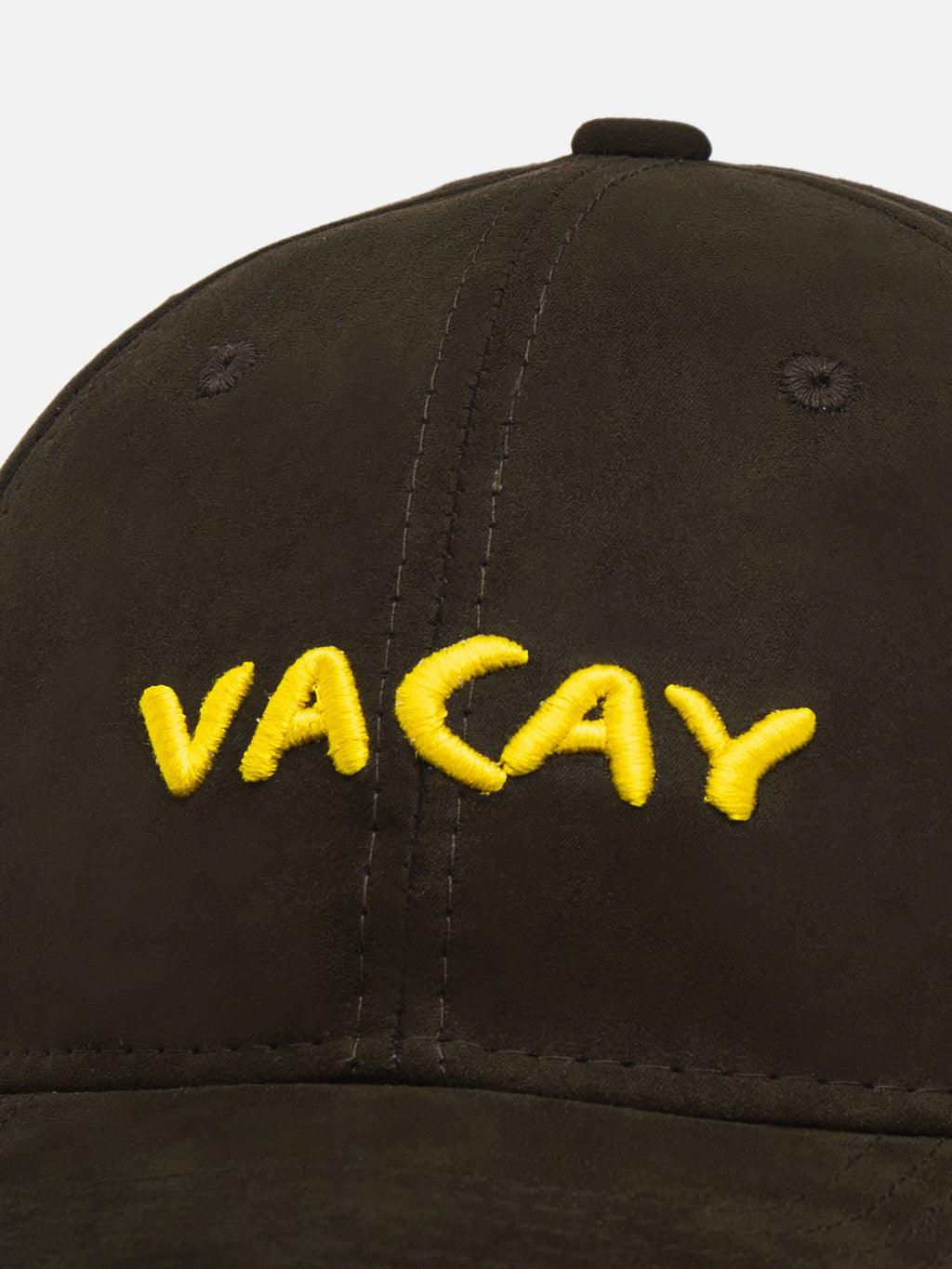 Auric Women's Olive Suede Baseball Cap