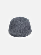 Winslow Black & Grey Flat Cap