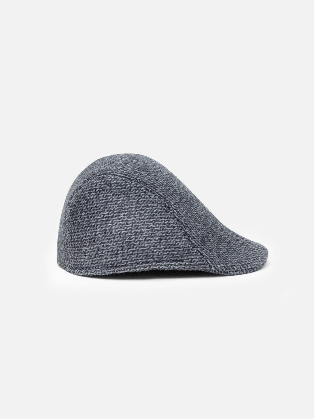 Winslow Black & Grey Flat Cap