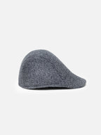 Winslow Black & Grey Flat Cap
