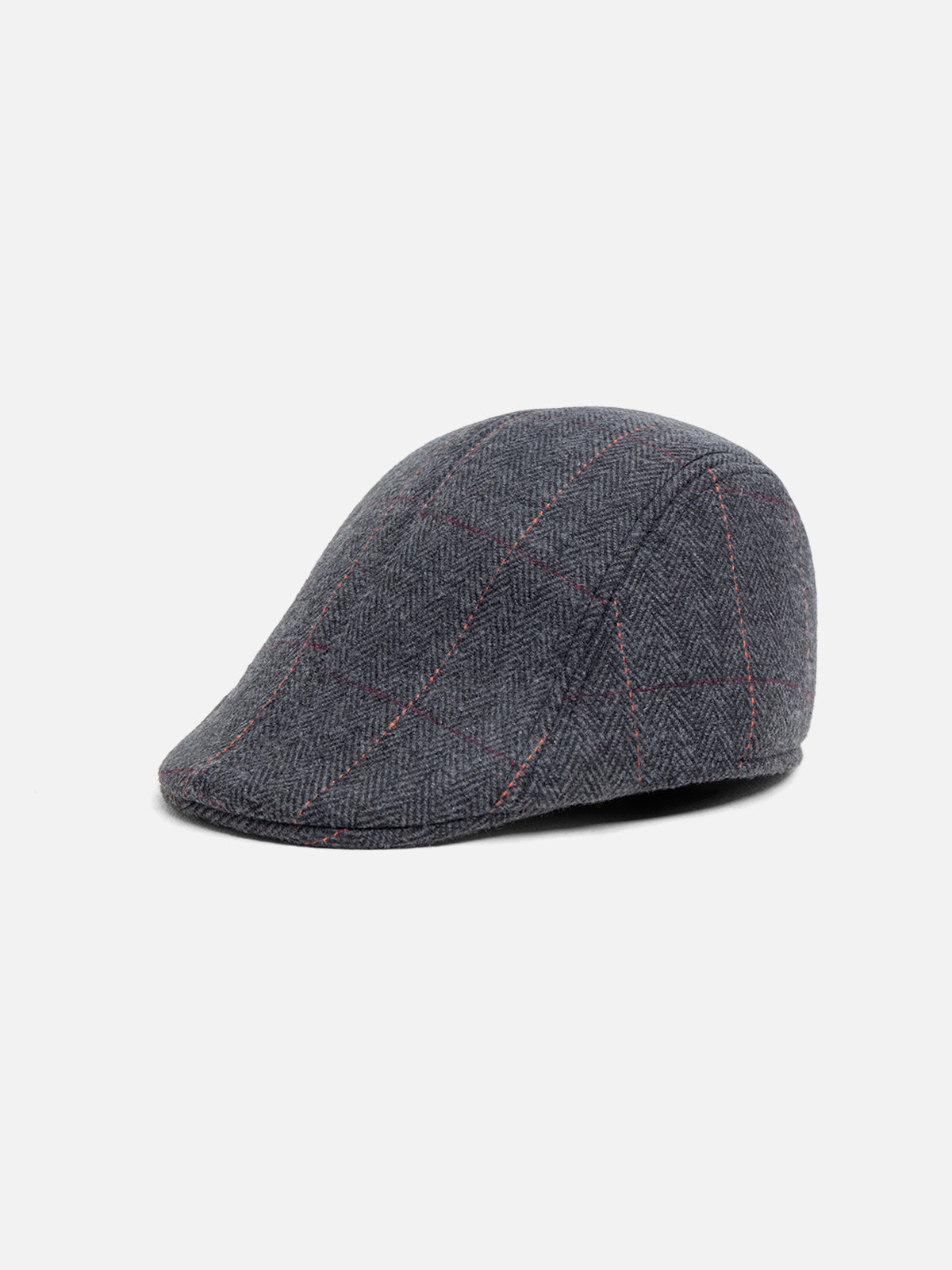 Fenwick Charcoal Flat Cap