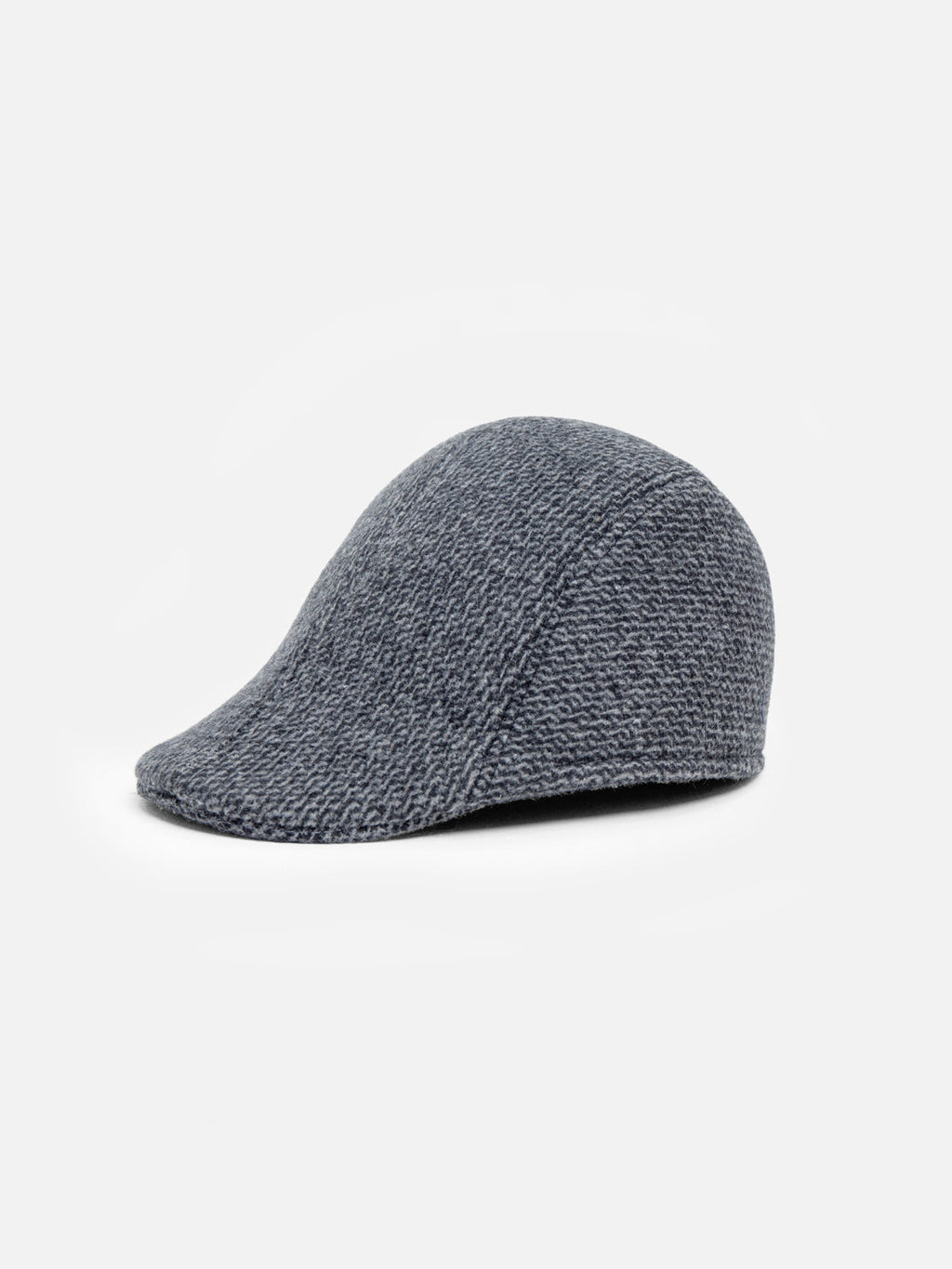 Winslow Black & Grey Flat Cap