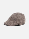 Marlowe Brown & Beige Flat Cap