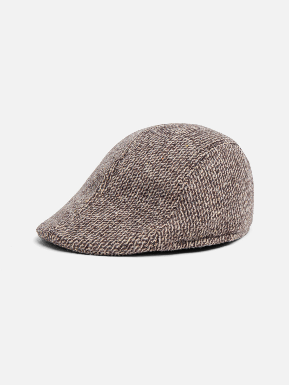 Marlowe Brown & Beige Flat Cap