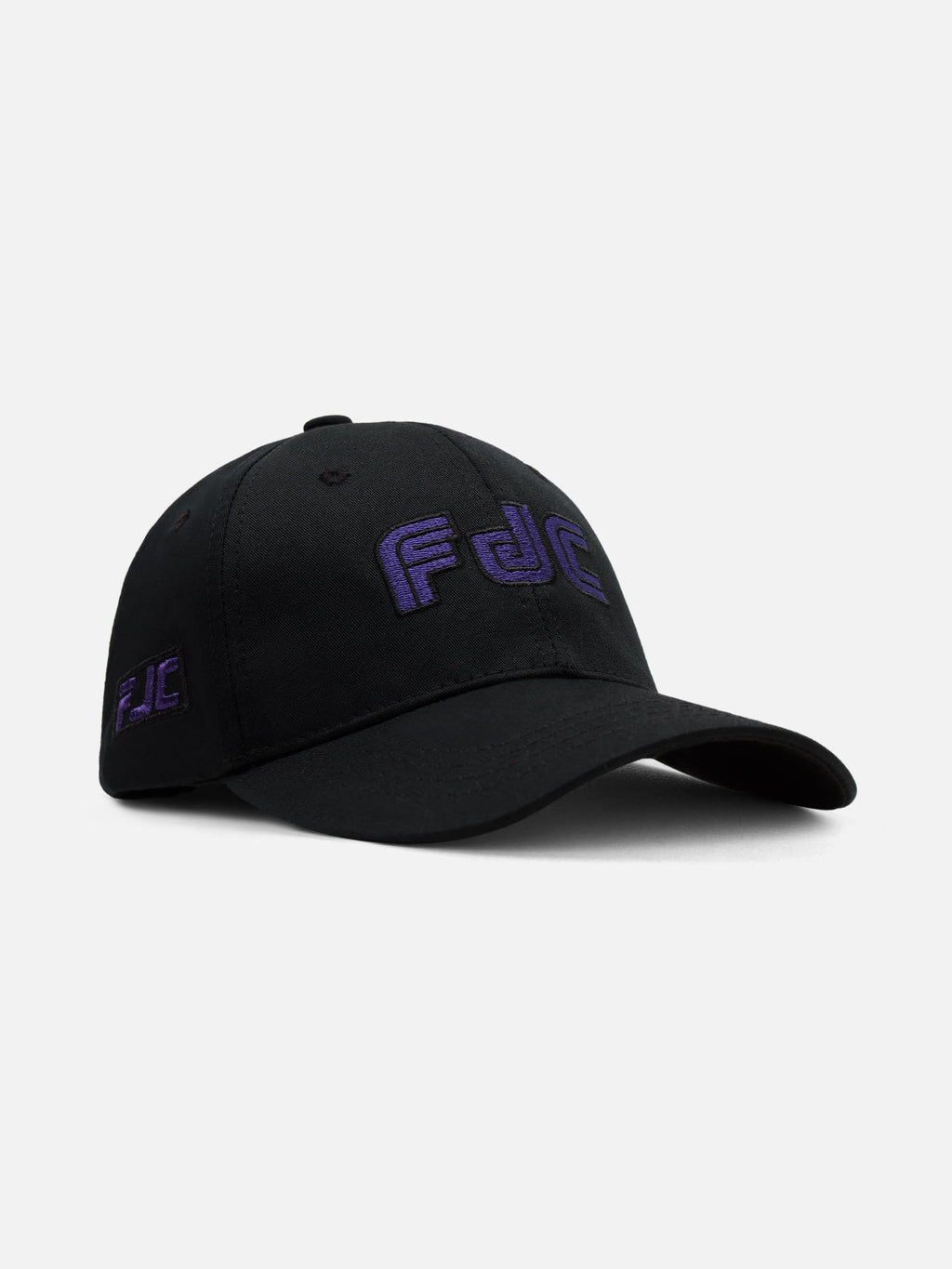 Cobalt Black Woven Baseball Cap