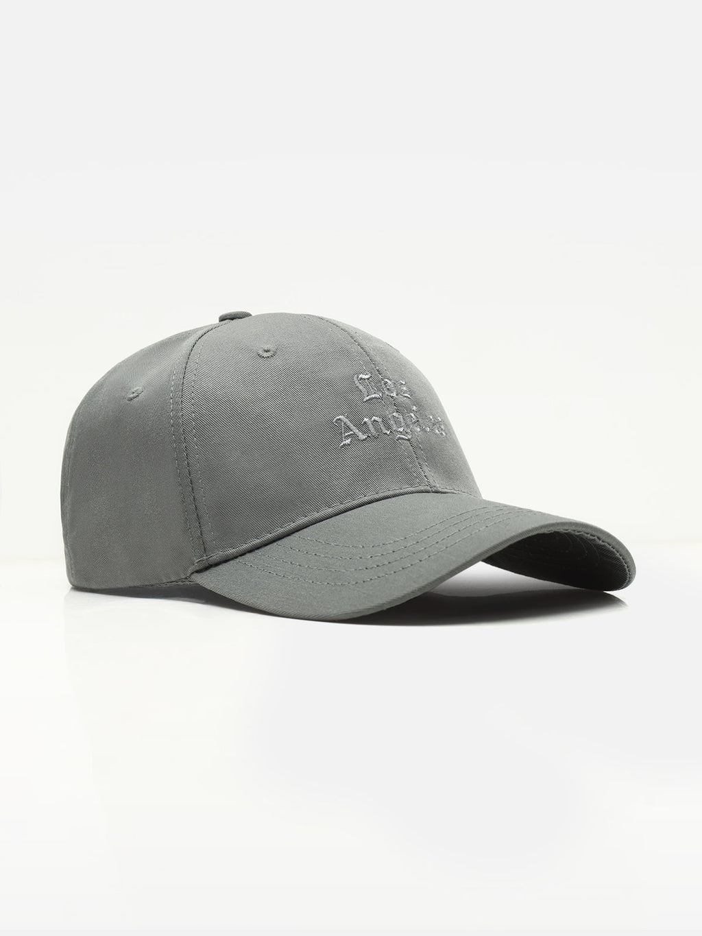 Flux Grey Woven Baseball Cap