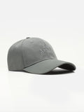 Flux Grey Woven Baseball Cap