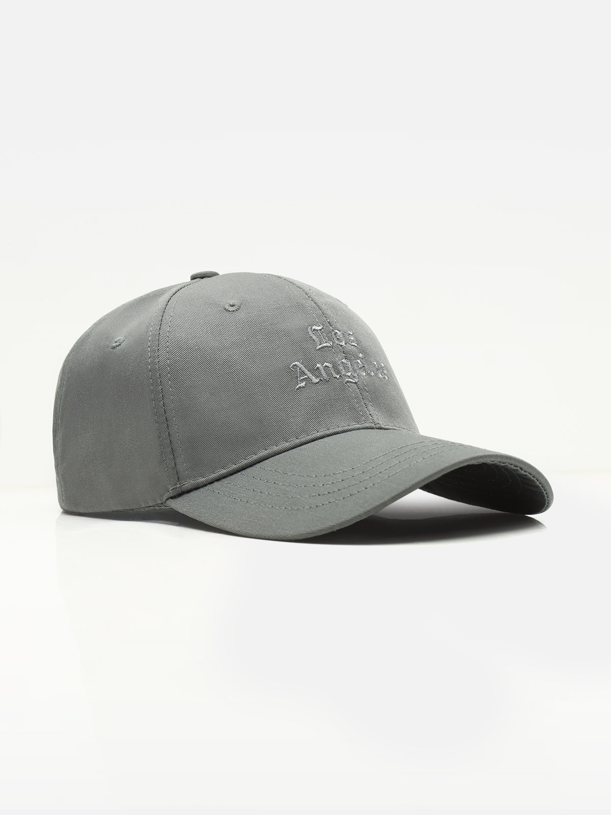 Flux Grey Woven Baseball Cap