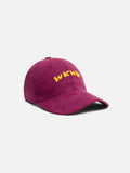 Talon Women's Maroon Suede Baseball Cap