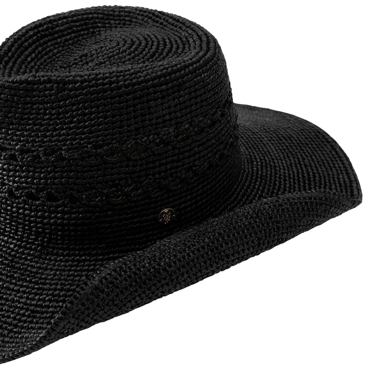 Lumina Raffia Crochet Cowboy Fedora