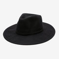 Wisteria Black Suede-Band Panama Hat