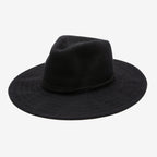Wisteria Black Suede-Band Panama Hat