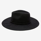 Wisteria Black Suede-Band Panama Hat