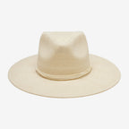 Larkspur Ivory Suede-Band Panama Hat