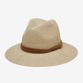 Opaline Natural Woven Straw Panama Hat
