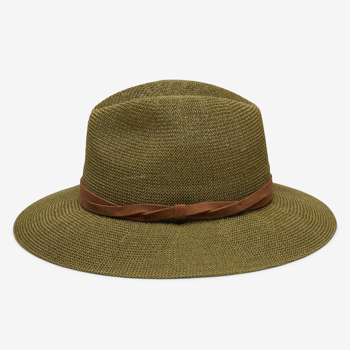 Marbella Sage Woven Straw Panama Hat
