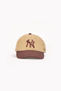 Boys' Scout Beige & Brown Baseball Cap