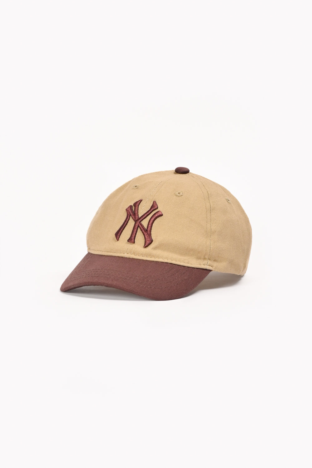 Boys' Scout Beige & Brown Baseball Cap