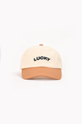 Boys' Ziggy Off-White & Beige Baseball Cap