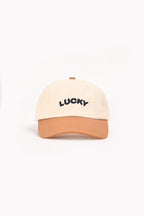Boys' Ziggy Off-White & Beige Baseball Cap