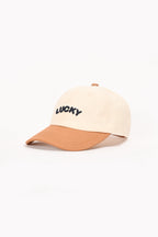 Boys' Ziggy Off-White & Beige Baseball Cap