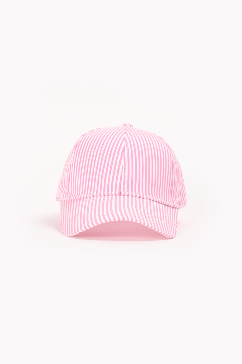 Girls' Giggles Pink Striped Cap
