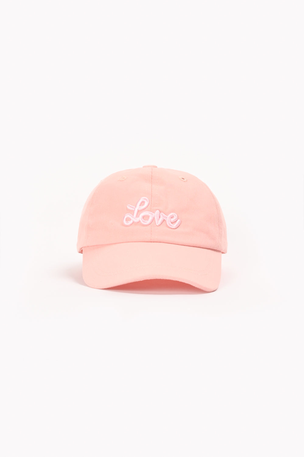 Girls' Cricket Peach Baseball Cap