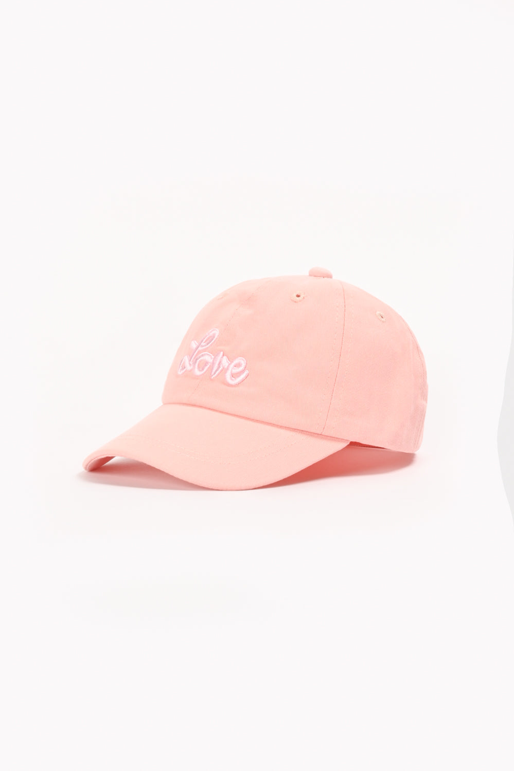 Girls' Cricket Peach Baseball Cap