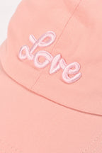 Girls' Cricket Peach Baseball Cap