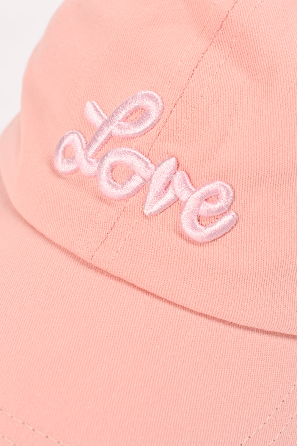 Girls' Cricket Peach Baseball Cap